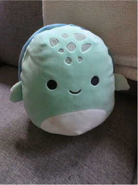 Squishmallows Cole the Sea Turtle Plush 10" Mint Green Kellytoy